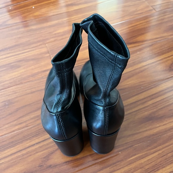 Attilio Giusti Leombruni AGL $465 Boot 39/8.5 Black Heel Shoes New in Box - Picture 4 of 6